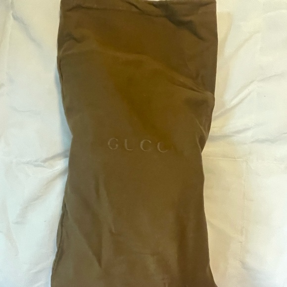 Gucci brown canvas horsebit heels - Picture 8 of 10